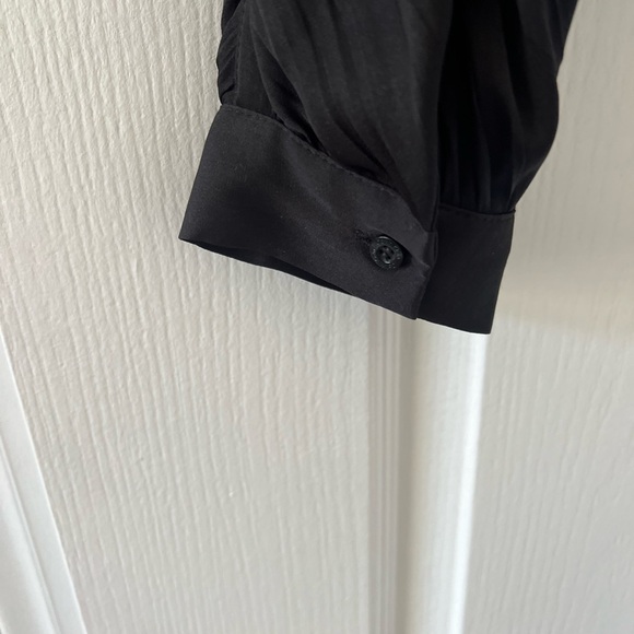 Pleated satin blouse by Calvin Klein - Picture 5 of 7